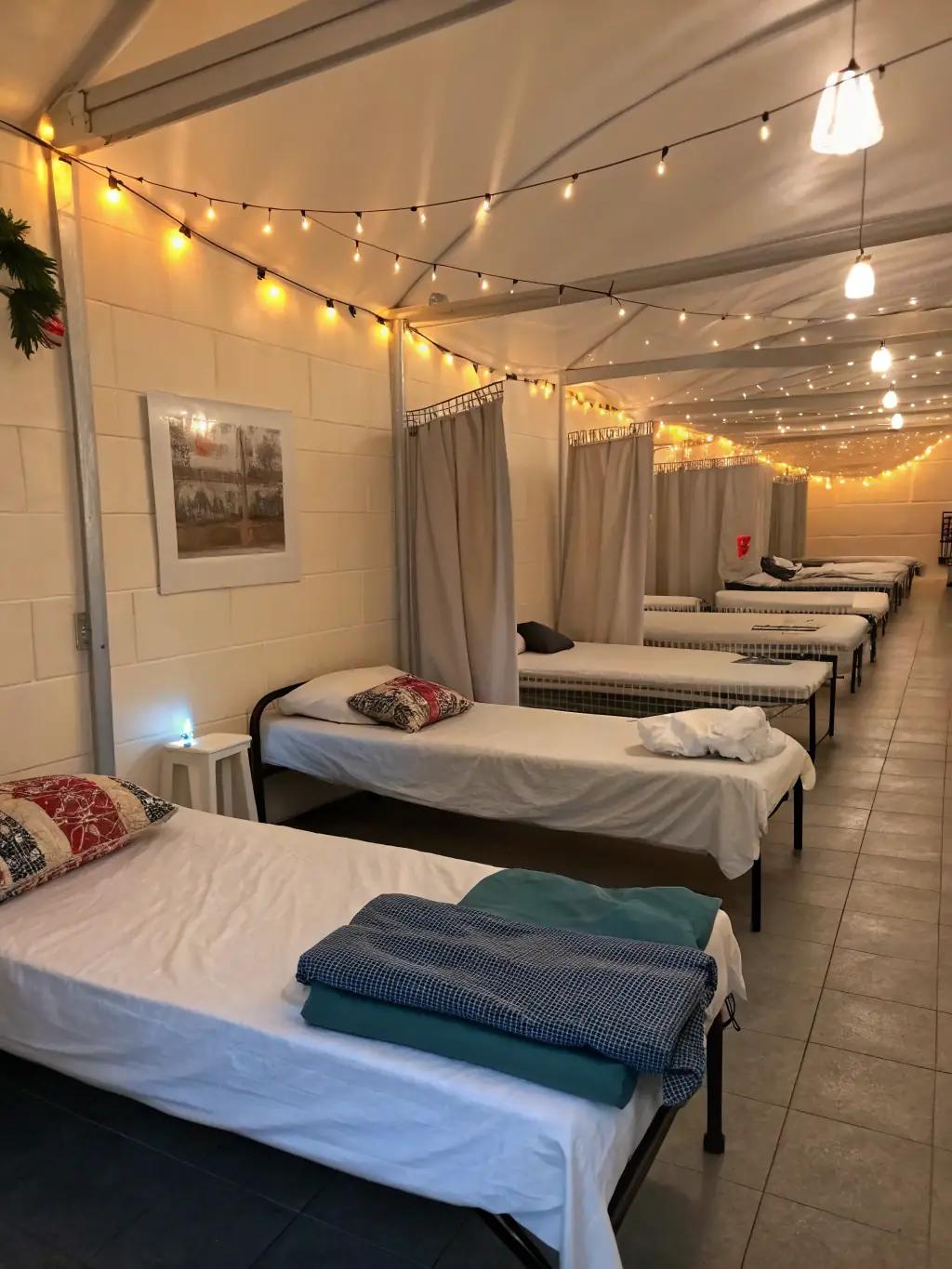 A photograph of a modern, secure shelter facility with a welcoming entrance, representing a safe haven for individuals fleeing domestic violence.